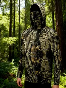 Fishing Face Cover Neck Surfing Shirt Sailing Summer Men Long Sleeve Hunting Jersey Camisa De Pesca Performance Fish Gear Beach Tops Wear Run Climbing Uniform Angling Premium Outdoor Apparel