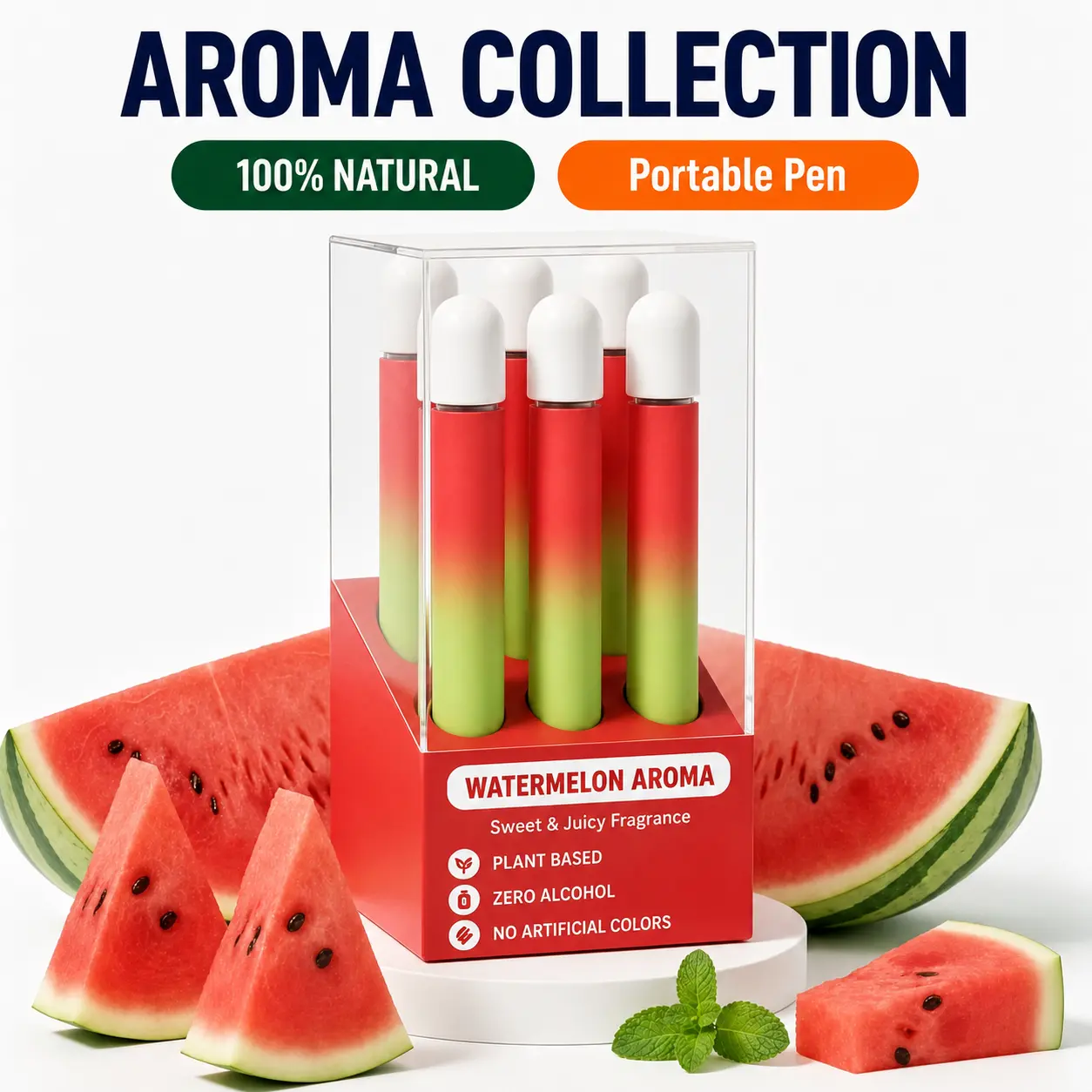Portable Aroma Stick Set, Mini Pocket Fragrance Stick with Multiple Scent Options, Compact Travel Size Personal Aroma Accessory