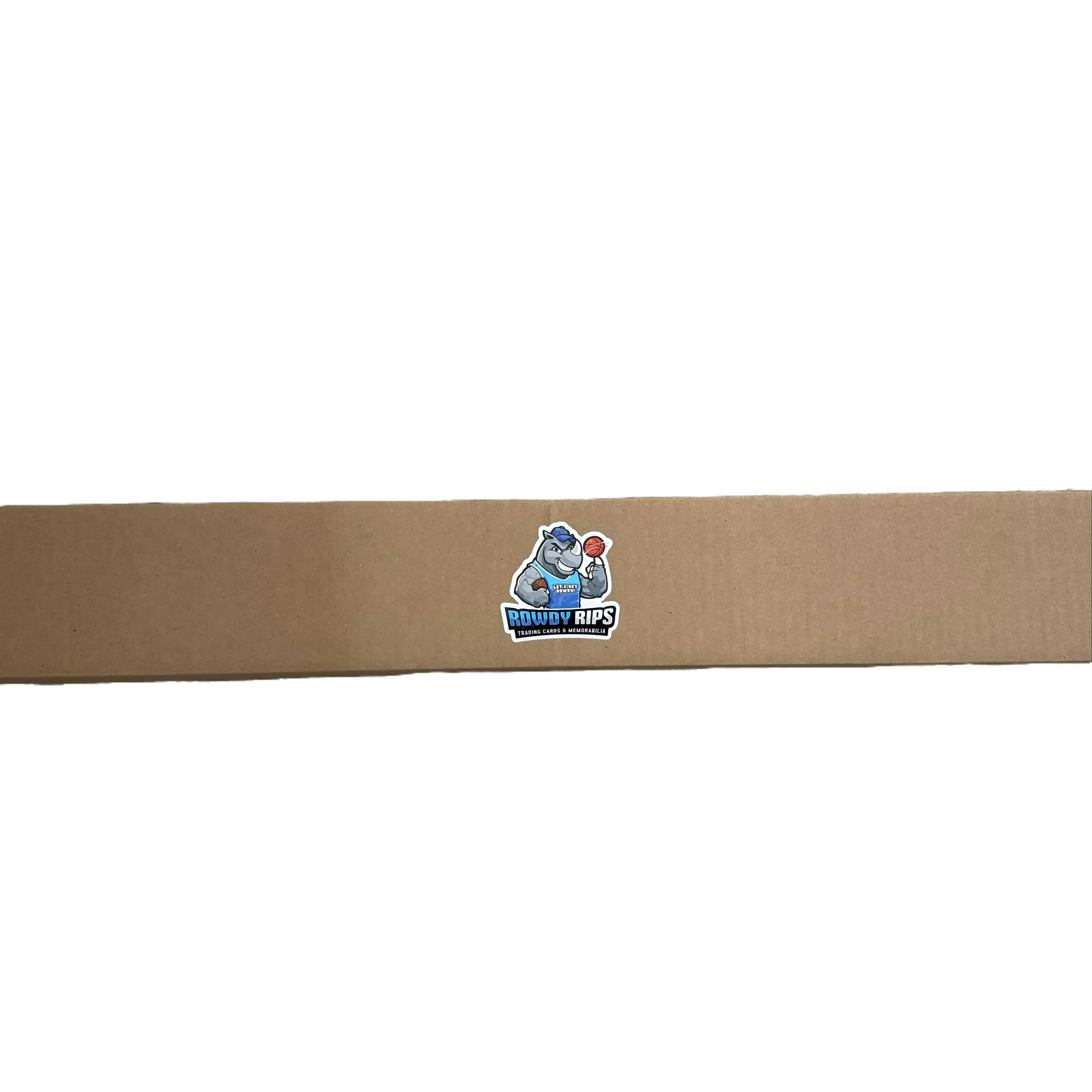 Rowdy Rips Autographed Baseball Bat Box