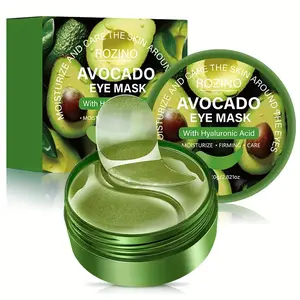 Rozino Avocado Eye Mask, use morning and night for a consistent part of your skincare, a convenient step that works well with any daily routine 80g