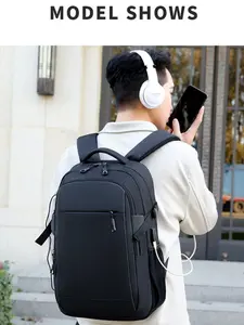 Waterproof Men's Business Anti-Theft School Backpack, USB New Computer Bag, Travel Luggage Backpack for Women, Laptop Travel Backpack, All Seasons Casual Style