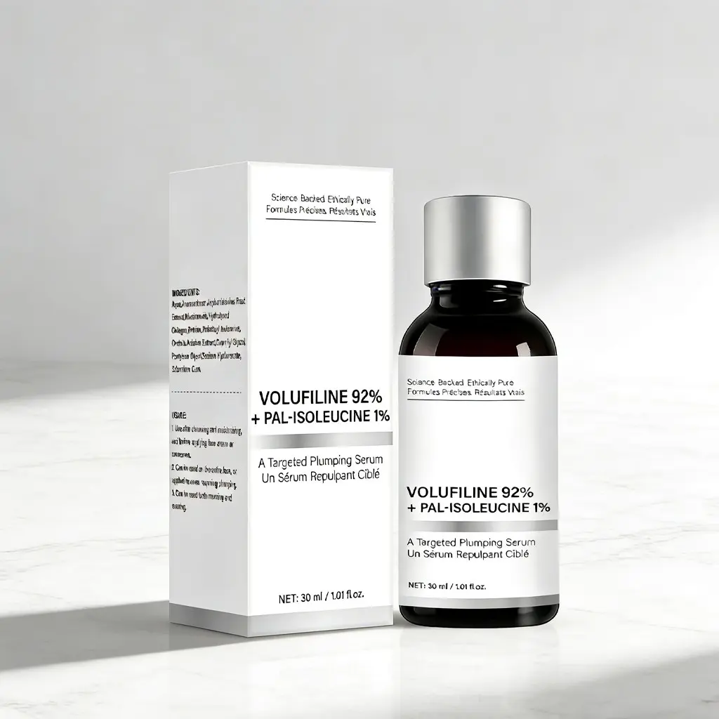 Volufiline 92% + Pal-Isoleucine 1% Booster Face Serum Anti Aging Collagen Moisture Serum 30mL - Skin Plumping & Firming, Enhances Skin Fullness, Deep Nourishment, Firming, Deep Hydration, Gentle Formula, Suitable for All Skin Types, Daily Care Essential