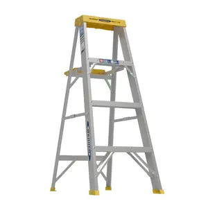 4 ft. Aluminum Step Ladder (8 ft. Reach Height) with 250 lb. Load Capacity (Type I)