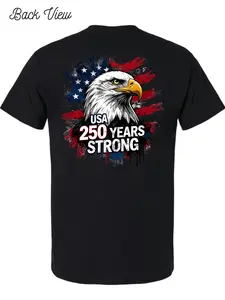 USA 250 Years Strong T-Shirt Design #1035