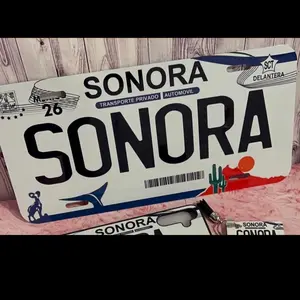 Sonora License Plate Personalized - Customizable Car Plate