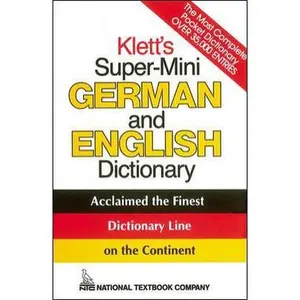 USED-Klett's Super-Mini German and English Dictionary by Erich Weiss (Paperback)