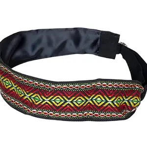 Ribbon Adjustable Headband - Woven Aztec, Natural Hair Accessory - Headbands For Women