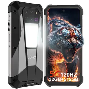 8849 Tank 3 Pro 100 Lumens 120Hz Projector Rugged Phone 32/36GB+512GB 23800mAh 120W 5G 200MP Camera Card Smartphone Android GPS Basic Rear mobile