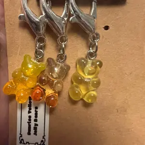 Sunrise Yellow  Jelly Bear Stitch Markers