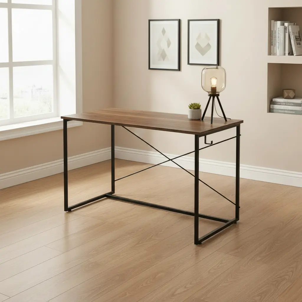 HOMEROOTS Modern Industrial Writing Desk