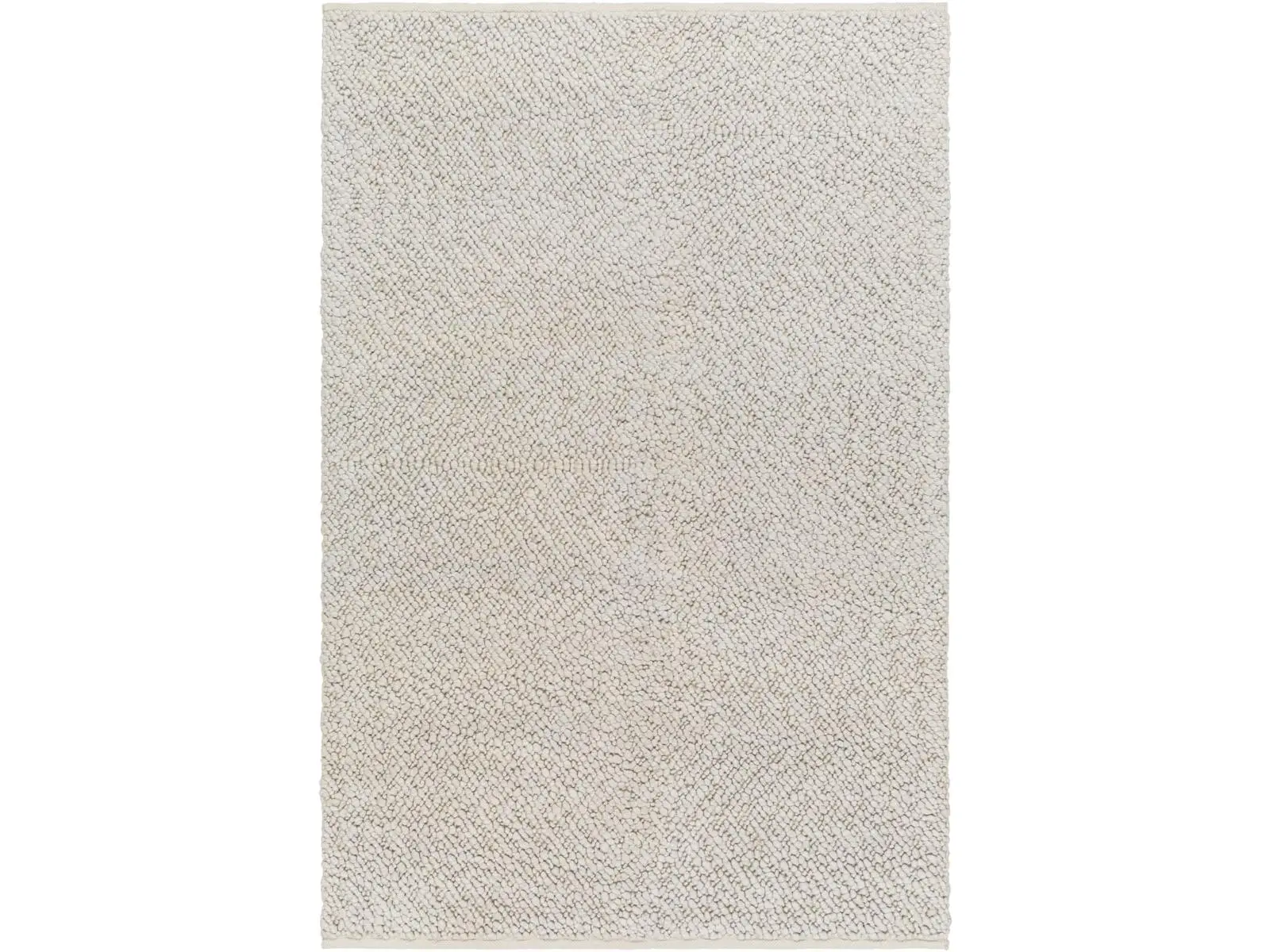 Livabliss Hand-Woven Decorative Rectangle Area Throw Rug (VST2303-576, 5 ft x 7 ft 6 in) - Recycled Yarn, Natural Aesthetic, Indoor-Use Textile Carpet, Decorative Area Rug, Natural Weave, Artisanal Handmade Area Rugs