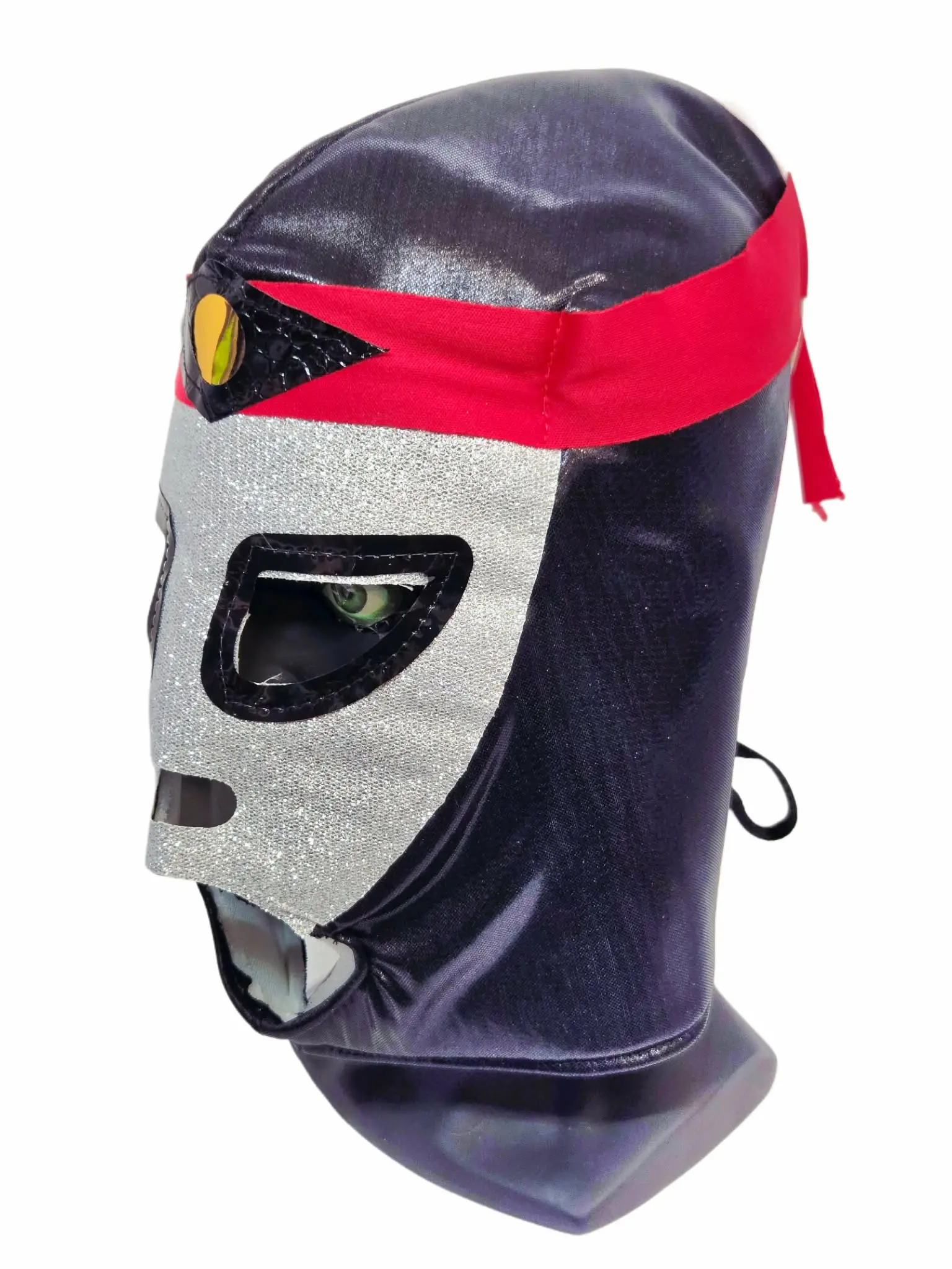Adult Size Mexican Wrestling Cotton Mask, Octagon Shape Accessories with Authentic Look, Ideal for Cosplay & Themed Events