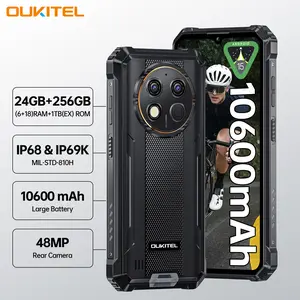 OUKITEL G3 (2025) Outdoor Smartphone – 16GB+128GB/1TB Unlocked Rugged Phone, 6-inch Display Smartphone, 6300mAh Construction Phone, 13MP Camera, IP68 Waterproof/IP69K/4G Dual SIM/OTG/Face ID/Green wp28s rugged waterproof phone TikTokShopBlackFriday