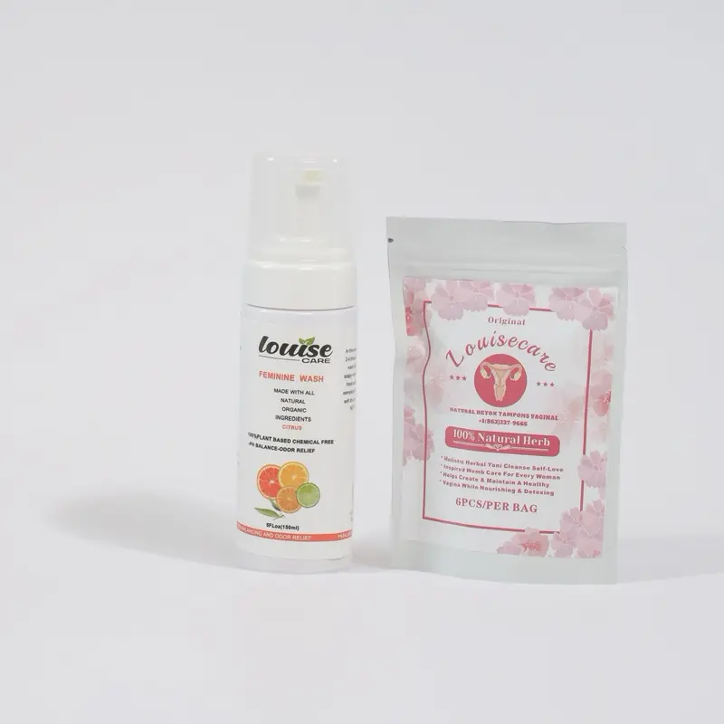 Louisecare Feminine Hygiene Infection Care Kit - 100% Natural, Gentle Feminine Wash for Daily Use, All Skin Types, Intimate Health
