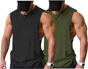 COOFANDY Men Workout Tank Top 1 Pack Gym Bodybuilding Sleeveless Muscle T Shirts