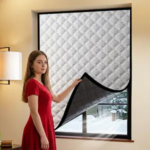Winter Windproof Curtain – High Sealing & Insulating, Blocks Cold Air & Dust, Energy-Saving, Easy to Install & Remove, Suitable for Winter Home Windows