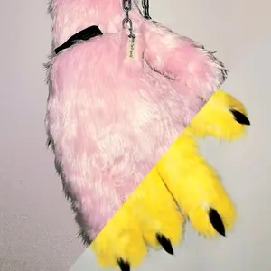 Angry Empath Apparel Giant Claws Bag - Candy Floss Pink Crossbody Bag (preorder)