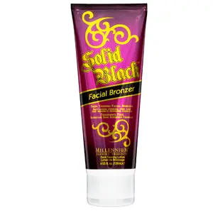 Millennium Tanning, Solid Black Facial Bronzer, Face Application, Deep Bronze Enhancer
