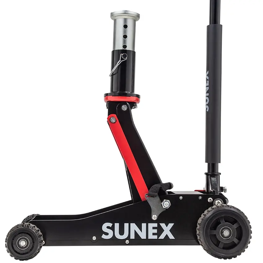 SUNEX Tools SU6602RJ 2 Ton Off-Road Jack, Black & Red, Automotive Maintenance Tools, Lightweight