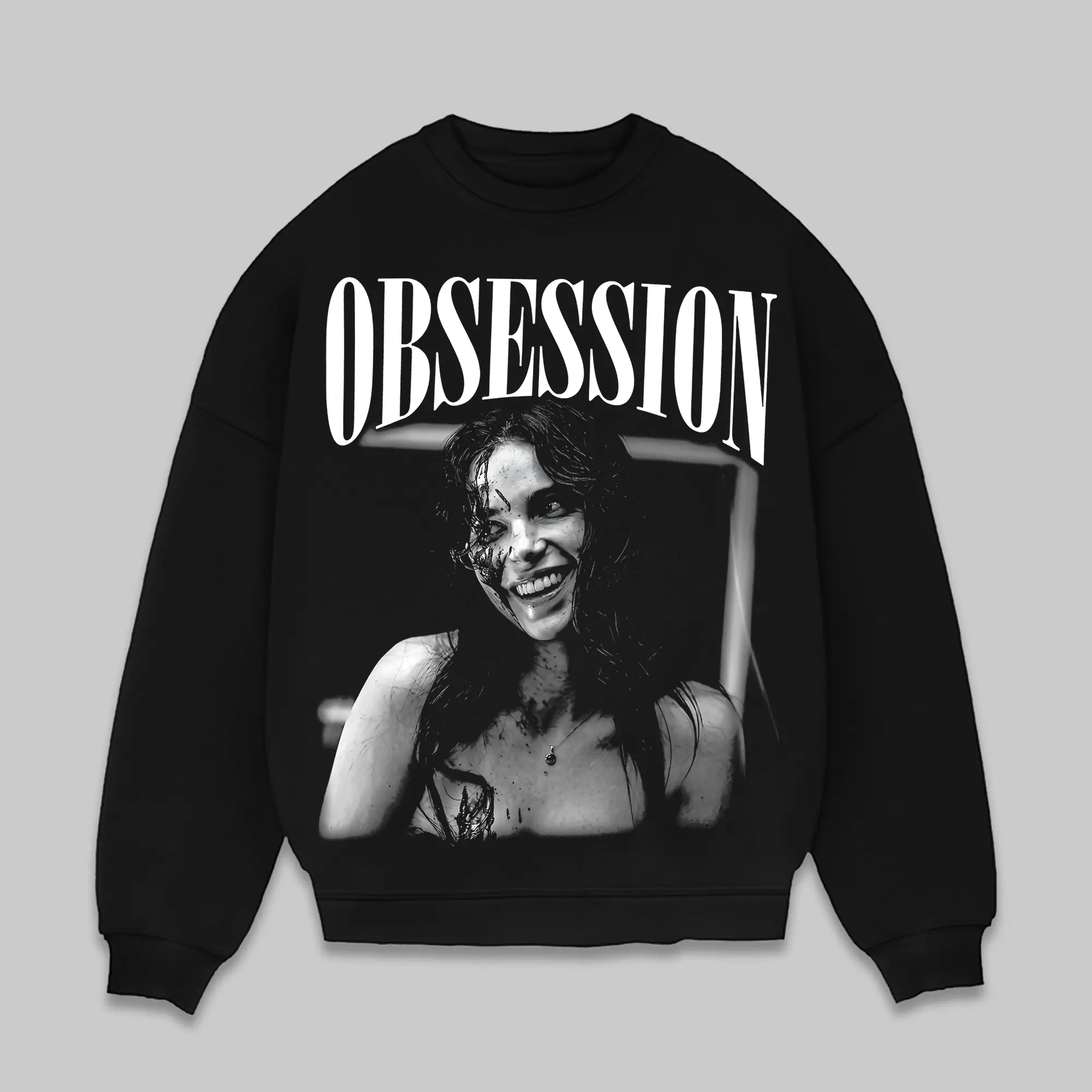 Women's 90s Nikki Freeman Horror Movie Merch Cotton Hoodie - Vintage Oversized Pullover, Independent Thriller Character Print Tee, Essential Comfortable Fashion Fit, Retro Indie Fan Gift, Heavyweight Streetwear