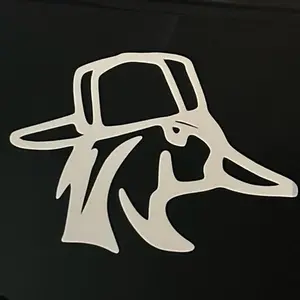 Backwards hat duck decal Backwards hat duck decal