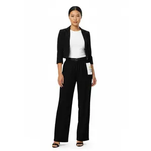 Classy Adore “Uplifted Me” Wide-Leg Pants