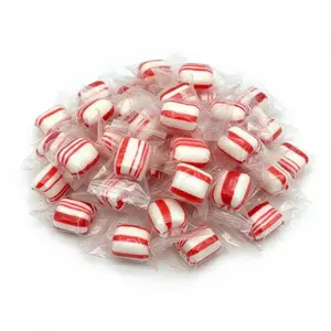 Peppermint Twists Hard Candy Individually Wrapped Refreshing Mint Candy Sweet Treat