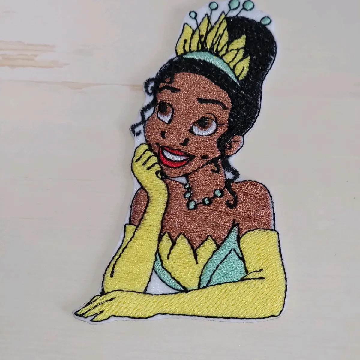 Princess Iron On Embroidered Patch Princess Iron On Embroidered Patch