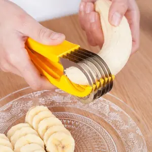 1pc Banana and Ham Slicer - Easy to Use, Suitable for BBQ and Outdoor Cooking, Kitchen Gadget, Outdoor Kitchen Utensil, Essential Tool for Camping and Dinner