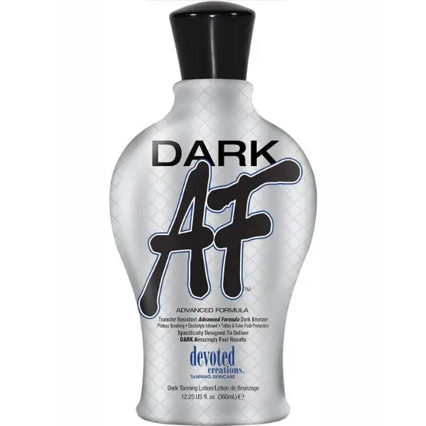 Devoted Creations Dark AF Advanced Formula Tanning Lotion 12.25 oz Body Care Blend