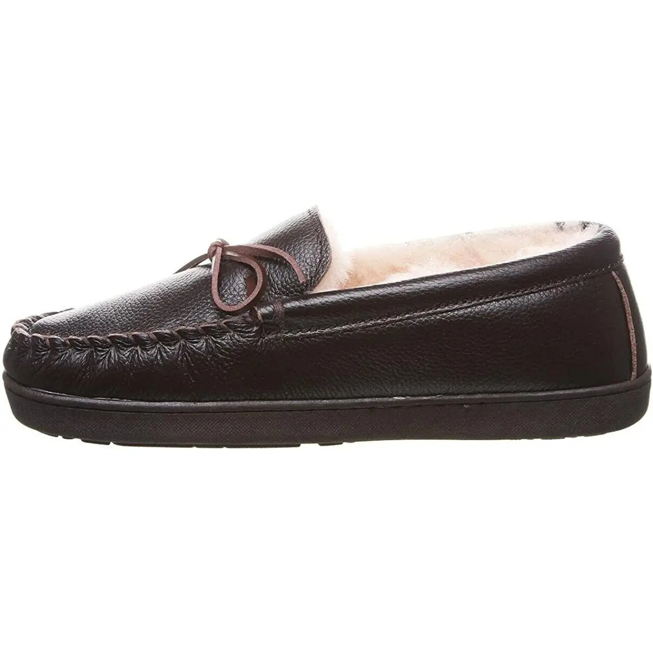 BEARPAW Mens Mach IV Leather Slippers 2353M-205