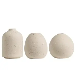 Modern Flower Vases Floral Arrangements Decorative Vases Boho Ceramic Vase for Entryway Dinner Living Room Kitchen Decoration