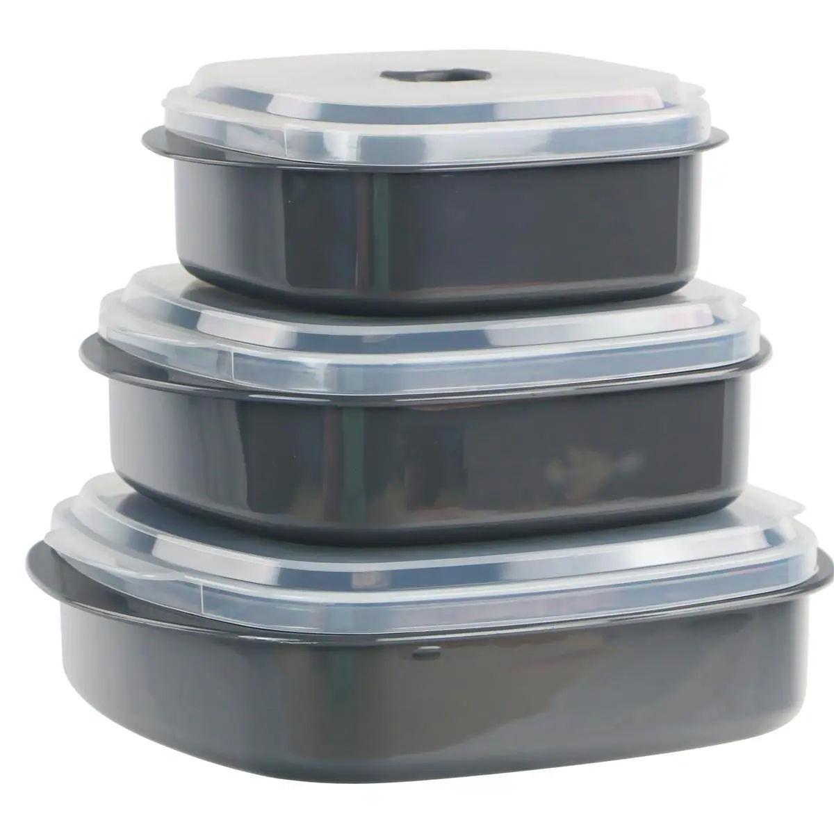 Microwave Cookware Set Gray