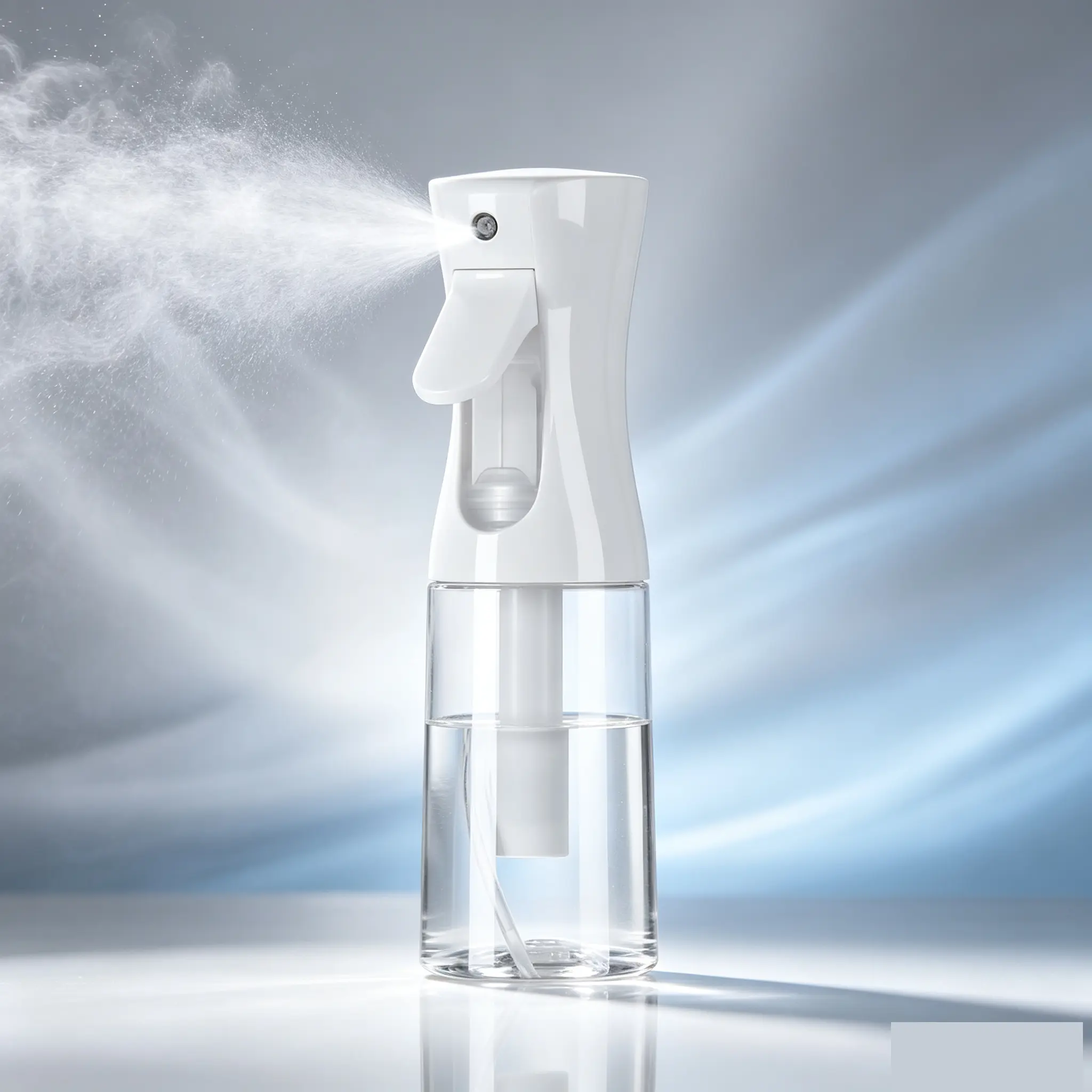 Ultra Fine Mist Continuous Spray Bottle - Home Supplies Storage Bottle for Hair, Plant Care, Cleaning