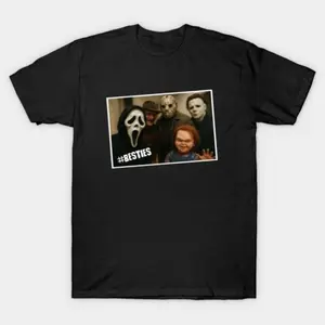 Unisex printed pure cotton T-shirt, serial killer best friend T-shirt, good brother T-shirt,Unisex gift, beloved him/her Clothes Graphic