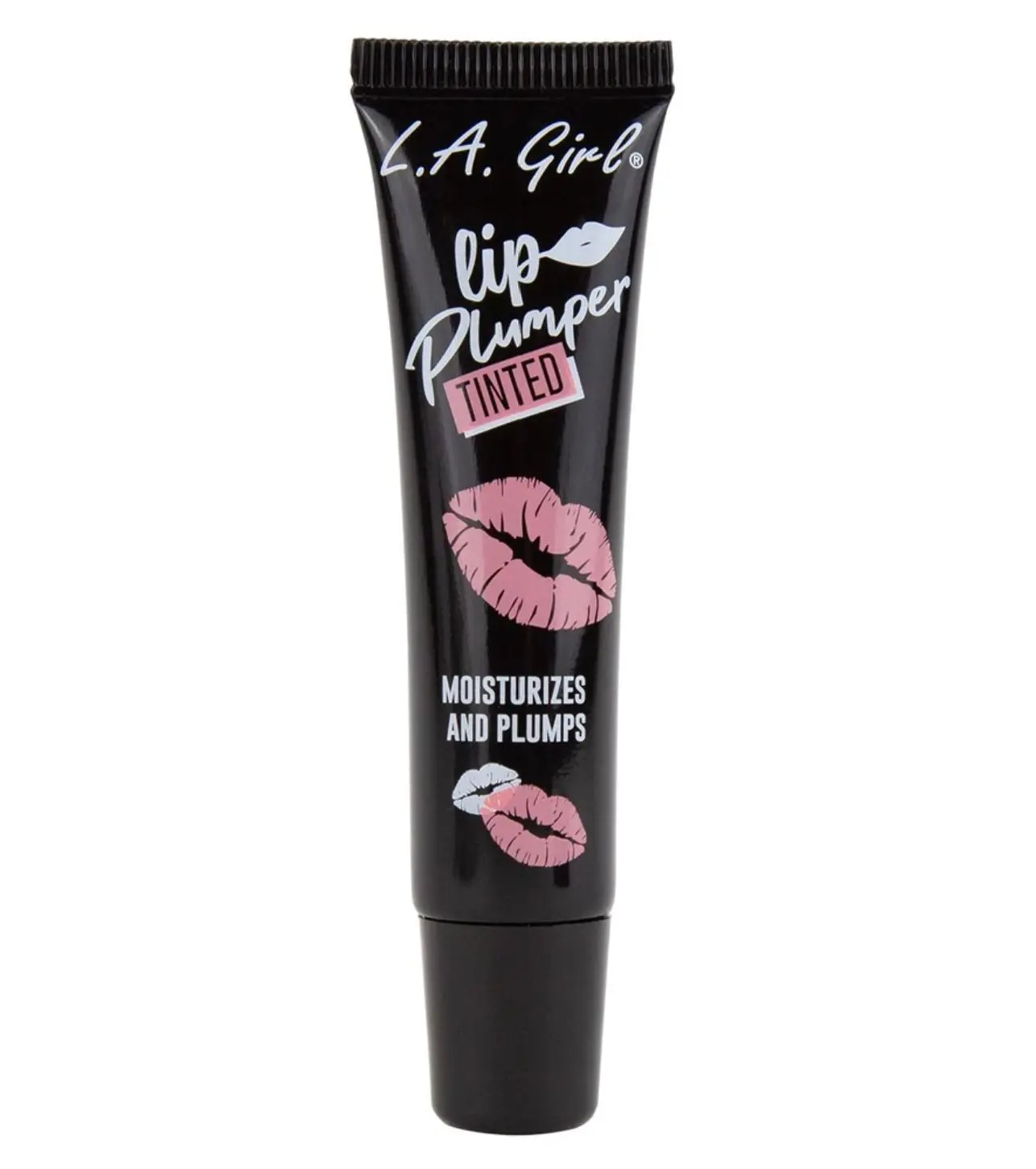 L.A. Girl Tinted Lip Plumper - Cinnamon Infused Formula with Natural Pink Tint & Shimmer for Fuller Lips - Cruelty-Free & Paraben-Free Moisturizer Gloss Lipgloss