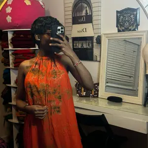 Dusty Orange East African Backless Deras