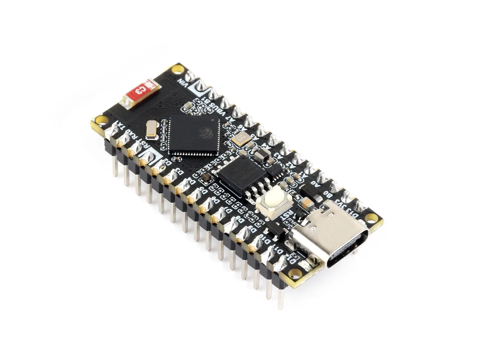 ESP32-S3 Nano Development Board - Pre-Soldered, WiFi + BLE, Compact - for Arduino, Makers, Students, Connected Prototypes, Telemetry