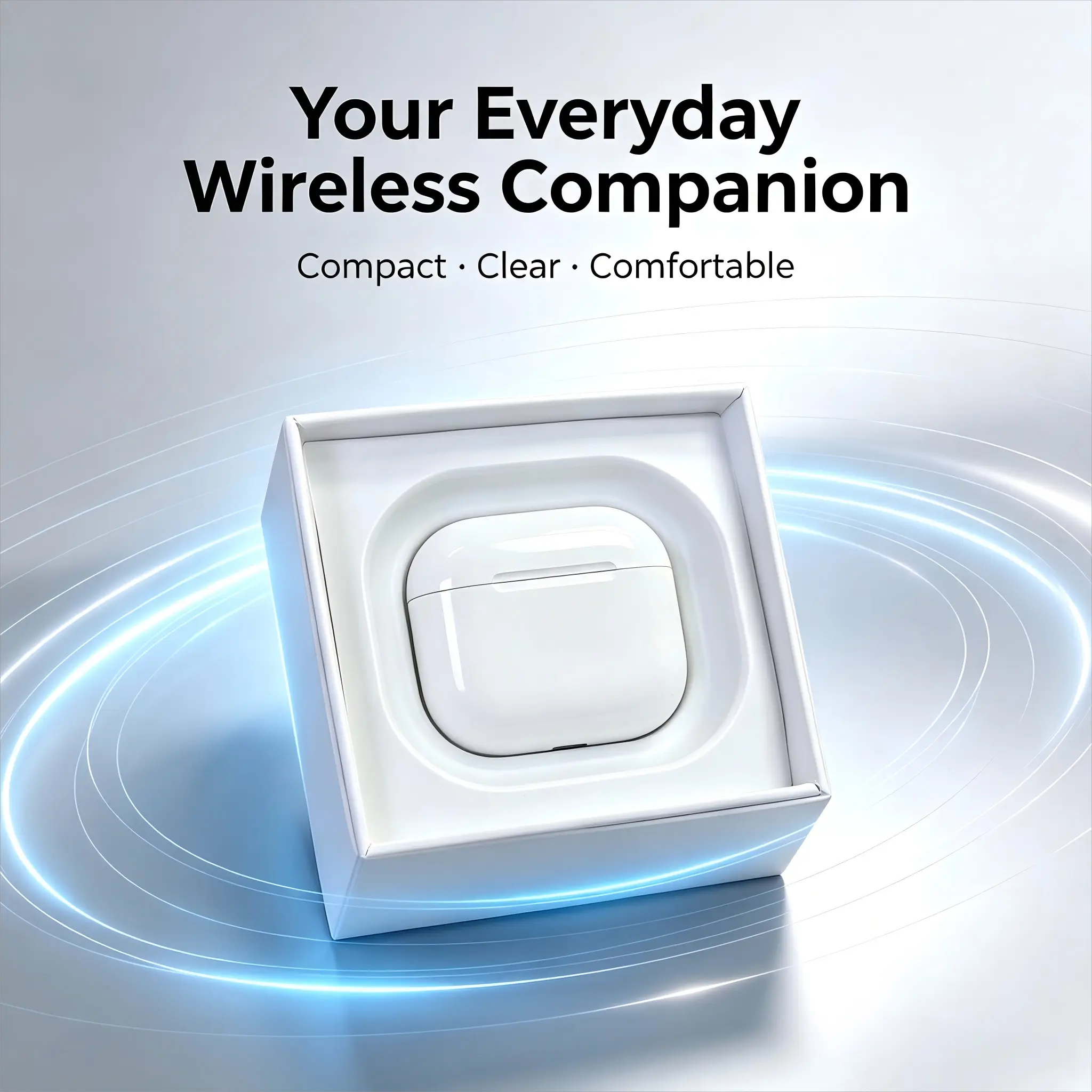 Wireless Bluetooth 5.3 In-Ear Earbuds - Touch Control, 3+ Hours Battery Life, Compatible with iOS Systems, Earbuds Wireless, Bluetooth Earbuds