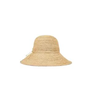 Rag & Bone Crochet Bucket Hat in Natural