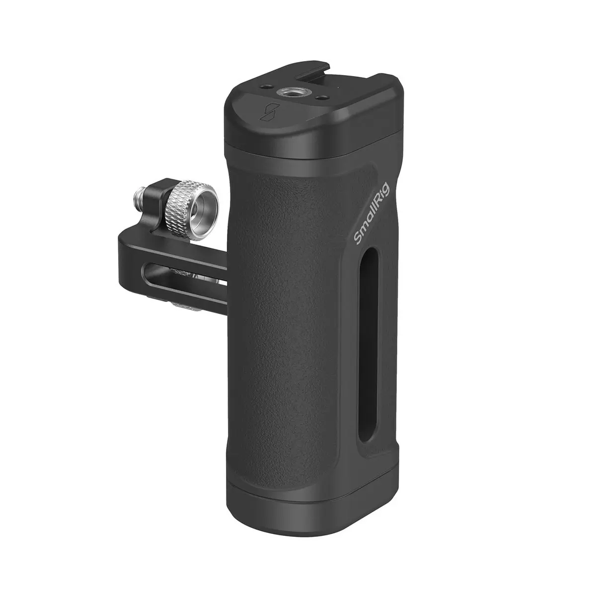 SmallRig Lightweight Mini Camera Side Handle, Magnetic Adjustable Handheld Grip for Smartphones with Dual 1/4"-20 Screw Mount