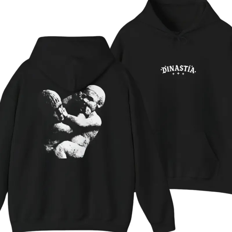 Dinastía Tito Double P & Peso Graphic Hoodie & Tee, Corridos Style Fan Tees, Bold Cultural Print, Mexican Heritage Apparel for Men _ Women