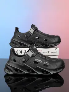 Fashion Anti-Slip Hollow-Out Sandals, Breathable Lace-Up Design, Eva Material, Waterproof & Durable, Perfect for All Seasons