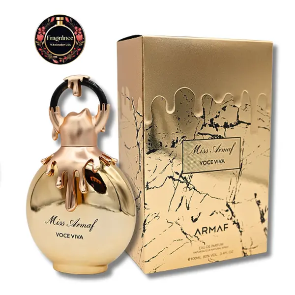 Armaf Miss Voce Viva Eau de Parfum, Long-Lasting Amber Citrus Perfume for Women, 3.4 fl oz EDP Spray, Perfumes For Women, Women's Perfume