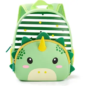 KF5-CBP44  Preschool Backpack Toddler Neoprene Animal Schoolbag Lunch backpack for Kids Boys Girls(Dinosaur)