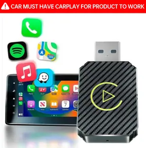 Mini Wireless Apple CarPlay Adapter, for both Apple and Android,converts wired to wireless, suitable for factory wired CarPlay cars from 2016 onwards
