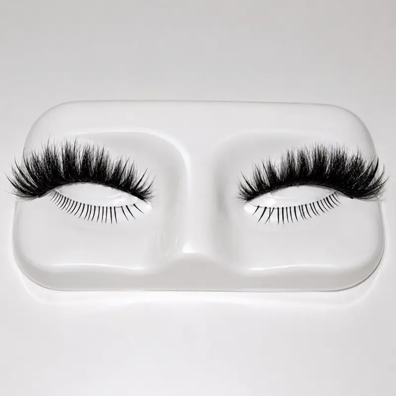 17mm Handmade Eyelashes, Natural Looking False Lashes for Daily Makeup