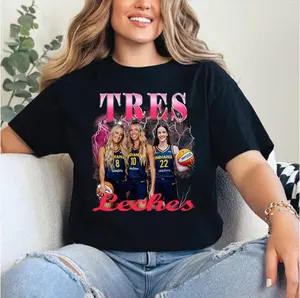 Tres Leches Basketball Shirt Caitlin Clark, Sophie Cunningham, Gift For Fans