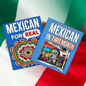 A comprehensive book that teaches you how to communicate with Mexicans in just two months - learning Spanish