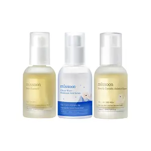 [mixsoon Official Shop] 3 Step Skin Slugging Set I Bean Essence 1.01 fl.oz / 30ml + Glacier Water Hyaluronic Acid Serum 1.01 fl.oz / 30ml +Soondy Centella Asiatica Essence 1.01 fl.oz / 30ml